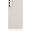 Back Cover Glass With Camera Lens For Samsung Galaxy S22 Plus 5G (No Logo) (Aftermarket Plus) (Pink Gold)