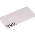 Back Cover Glass With Camera Lens For Samsung Galaxy S22 Plus 5G (No Logo) (Aftermarket Plus) (Pink Gold)