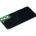 Back Cover Glass With Camera Lens For Samsung Galaxy S22 Plus 5G (No Logo) (Aftermarket Plus) (Pink Gold)