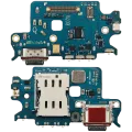 Charging Port Board With Sim Card Reader For Samsung Galaxy S22 5G (S9010) (Dual Sim Version) (Premium)