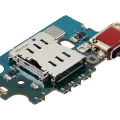 Charging Port Board With Sim Card Reader For Samsung Galaxy S22 Plus 5G (S9060) (Dual Sim Version) (Premium)