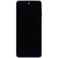 LCD Assembly With Frame For Motorola Edge 5G (XT2141 / 2021) (Refurbished) (Nebula Blue)