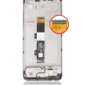 LCD Assembly With Frame For Motorola Moto G Pure (XT2163 / 2021) (Refurbished) (All Colors)