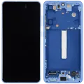OLED Assembly With Frame For Samsung Galaxy S21 FE 5G (US & International) (Refurbished) (Navy)