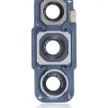 Back Camera Lens With Bezel Ring For Samsung Galaxy S21 FE 5G (Blue)