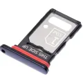 Dual Sim Card Tray For Motorola Moto Edge Plus / Edge 30 Pro (XT2201-1/4) / Edge X30 5G (XT2201 -2/6 /2022) (Black)