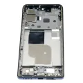 Mid-Frame Housing For Motorola Moto Edge Plus / Edge 30 Pro (XT2201-1/4) / Edge X30 5G (XT2201 -2/6 /2022) (Cosmos Black)