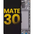 LCD Assembly With Frame For Huawei Mate 30 (Refurbished) (Black)