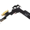 Charging Port Flex Cable For iPhone 14 (Premium) (Yellow)
