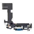 Charging Port Flex Cable For iPhone 13 (Premium) (Blue)