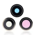 Back Camera Lens With Bracket & Bezel For iPhone 13 Pro / 13 Pro Max (Real Sapphire) (Premium) (Gold)