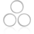 Back Camera Bezel Ring Only For iPhone 13 Pro / 13 Pro Max (Graphite) (3 Piece Set)