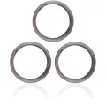 Back Camera Bezel Ring Only For iPhone 13 Pro / 13 Pro Max (Graphite) (3 Piece Set)
