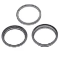 Back Camera Bezel Ring Only For iPhone 13 Pro / 13 Pro Max (Graphite) (3 Piece Set)