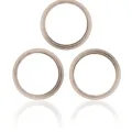 Back Camera Bezel Ring Only For iPhone 13 Pro / 13 Pro Max (Gold) (3 Piece Set)