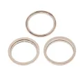 Back Camera Bezel Ring Only For iPhone 13 Pro / 13 Pro Max (Gold) (3 Piece Set)
