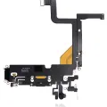 Шлейф зарядки для iPhone 13 Pro (Used OEM Pull) (Graphite)