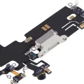 Шлейф зарядки для iPhone 13 Pro (Used OEM Pull) (сріблястий)