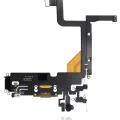 Charging Port Flex Cable For iPhone 13 Pro (Used OEM Pull) (Gold)