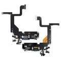 Charging Port Flex Cable For iPhone 13 Pro (Used OEM Pull) (Sierra Blue)