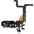 Charging Port Flex Cable For iPhone 13 Pro (Used OEM Pull) (Sierra Blue)