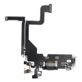 Charging Port Flex Cable For iPhone 13 Pro (Aftermarket Plus) (Graphite)