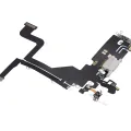 Charging Port Flex Cable For iPhone 13 Pro (Aftermarket Plus) (Silver)
