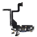 Charging Port Flex Cable For iPhone 13 Pro (Aftermarket Plus) (Sierra Blue)