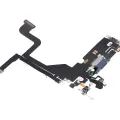 Charging Port Flex Cable For iPhone 13 Pro (Aftermarket Plus) (Sierra Blue)