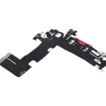 Charging Port Flex Cable For iPhone 13 (Aftermarket Plus) (Red)