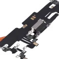 Шлейф зарядки для iPhone 13 Pro Max (Aftermarket Plus) (Graphite)