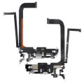 Charging Port Flex Cable For iPhone 13 Pro Max (Aftermarket Plus) (Silver)