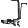 Charging Port Flex Cable For iPhone 13 Pro Max (Aftermarket Plus) (Silver)