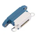 Charging Port Only For iPhone 13 / 13 Mini (Blue) (10 Pack)