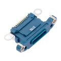 Charging Port Only For iPhone 13 / 13 Mini (Blue) (10 Pack)