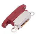Charging Port Only For iPhone 13 / 13 Mini (Red) (10 Pack)