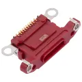 Charging Port Only For iPhone 13 / 13 Mini (Red) (10 Pack)