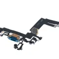 Charging Port Flex Cable For iPhone 13 Mini (Premium) (Blue)
