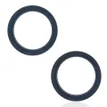 Back Camera Bezel Ring Only For iPhone 13 / 13 Mini (Midnight) (2 Piece Set)