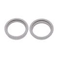 Back Camera Bezel Ring Only For iPhone 13 / 13 Mini (Starlight) (2 Piece Set)