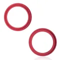 Back Camera Bezel Ring Only For iPhone 13 / 13 Mini (Red) (2 Piece Set)