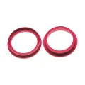 Back Camera Bezel Ring Only For iPhone 13 / 13 Mini (Red) (2 Piece Set)