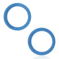Back Camera Bezel Ring Only For iPhone 13 / 13 Mini (Blue) (2 Piece Set)