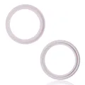Back Camera Bezel Ring Only For iPhone 13 / 13 Mini (Pink) (2 Piece Set)