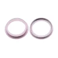 Back Camera Bezel Ring Only For iPhone 13 / 13 Mini (Pink) (2 Piece Set)