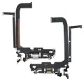 Шлейф зарядки для iPhone 13 Pro Max (Premium) (сріблястий)