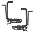 Charging Port Flex Cable For iPhone 13 Pro Max (Premium) (Sierra Blue)