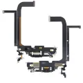 Шлейф зарядки для iPhone 13 Pro Max (Premium) (графітовий)