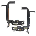 Charging Port Flex Cable For iPhone 13 Pro Max (Premium) (Gold)