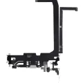 Charging Port Flex Cable For iPhone 13 Pro Max (Used OEM Pull) (Silver)